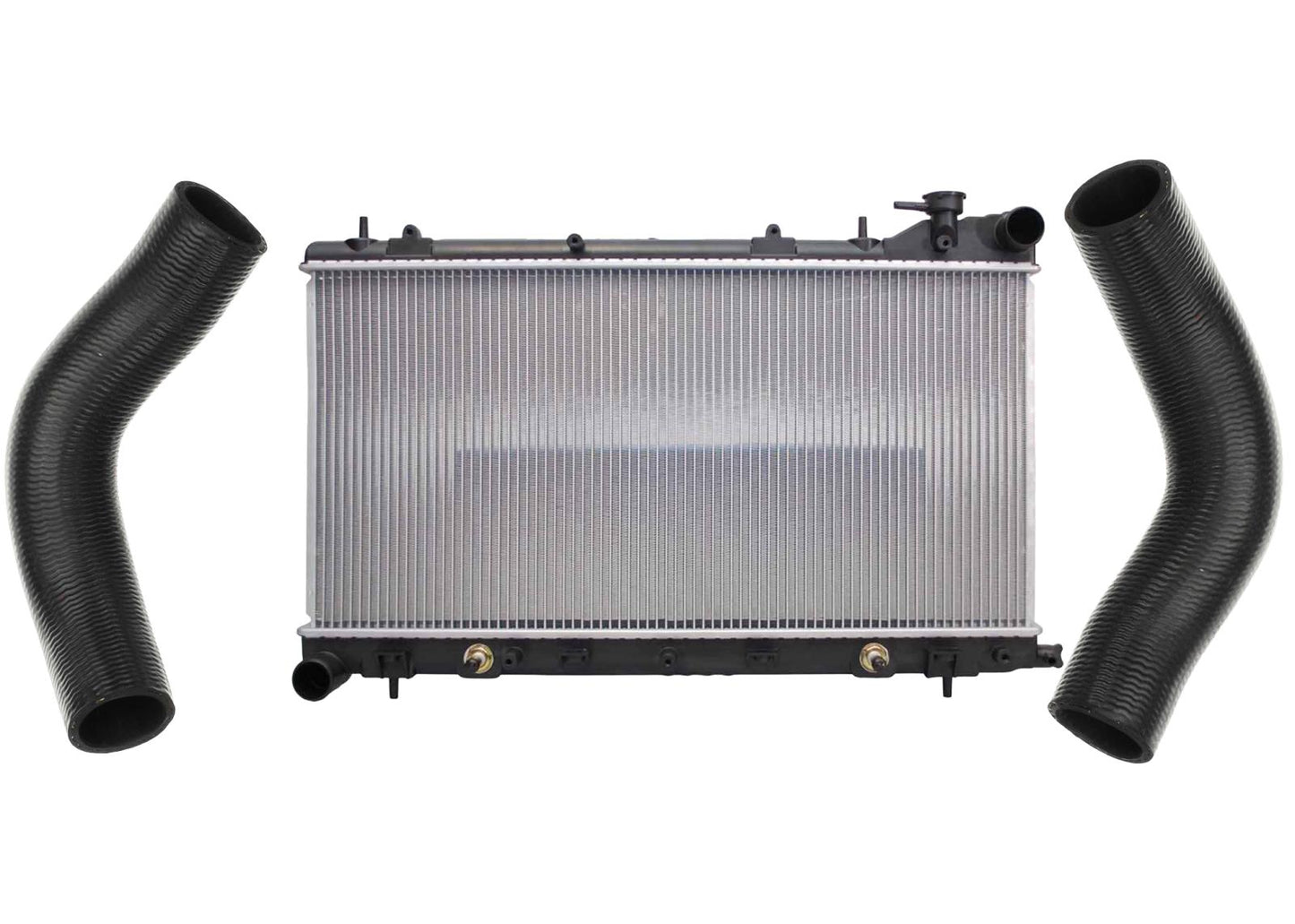 Engine Cooling Radiator with Hoses for Subaru Forester 1999 2000 2001 2002 2.5L