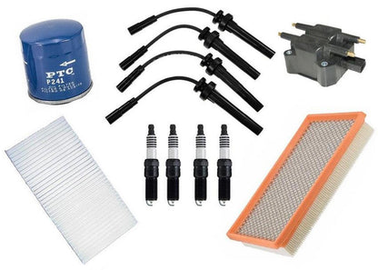 Cables de encendido Nueva bobina Tapones de platino Filtro de aire de aceite para PT CRUISER 06-10