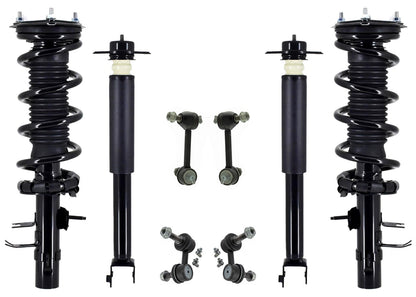 Coil Spring Struts Rr Shocks for All Wheel Drive Infiniti G37 Coupe 2009-2013