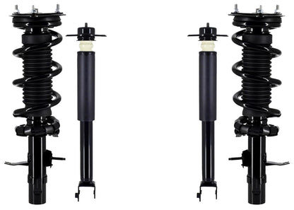 Coil Spring Struts Rr Shocks for All Wheel Drive Infiniti G37 Sedan 2009-2013