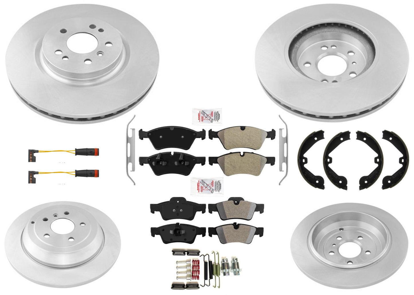 Disc Brake Rotors Brake Pads Brake Shoes For Mercedes R350 2006 2008 2010 2012