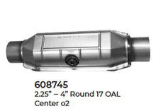 2 Universal Catalytic Converter EPA Approved 2.25" x 17.0 OAL 4" OD Made in USA