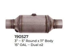 Universal Catalytic Converter EPA Approved 3.00" x 15.0 OAL 5" OD Made in USA