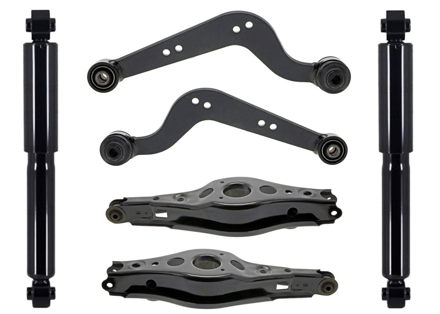 Rear Shocks Lower & Upper Rear Control Arms For Toyota RAV4 2006 2013 2015 2018