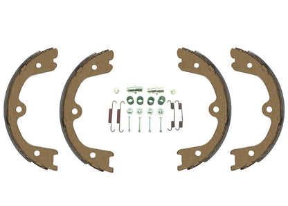 Front & Rear Disc Brake Pads Parking Shoe For Nissan Maxima 2004 2005 2006 2008