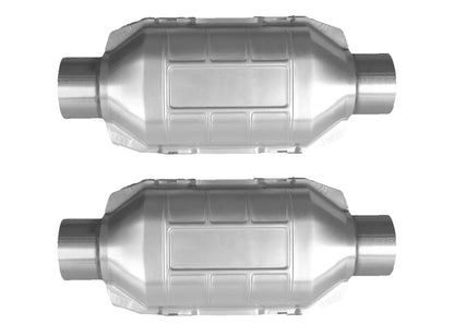 2 Universal Catalytic Converter EPA Approved 2.00" x 14.0 OAL 4" OD Made in USA