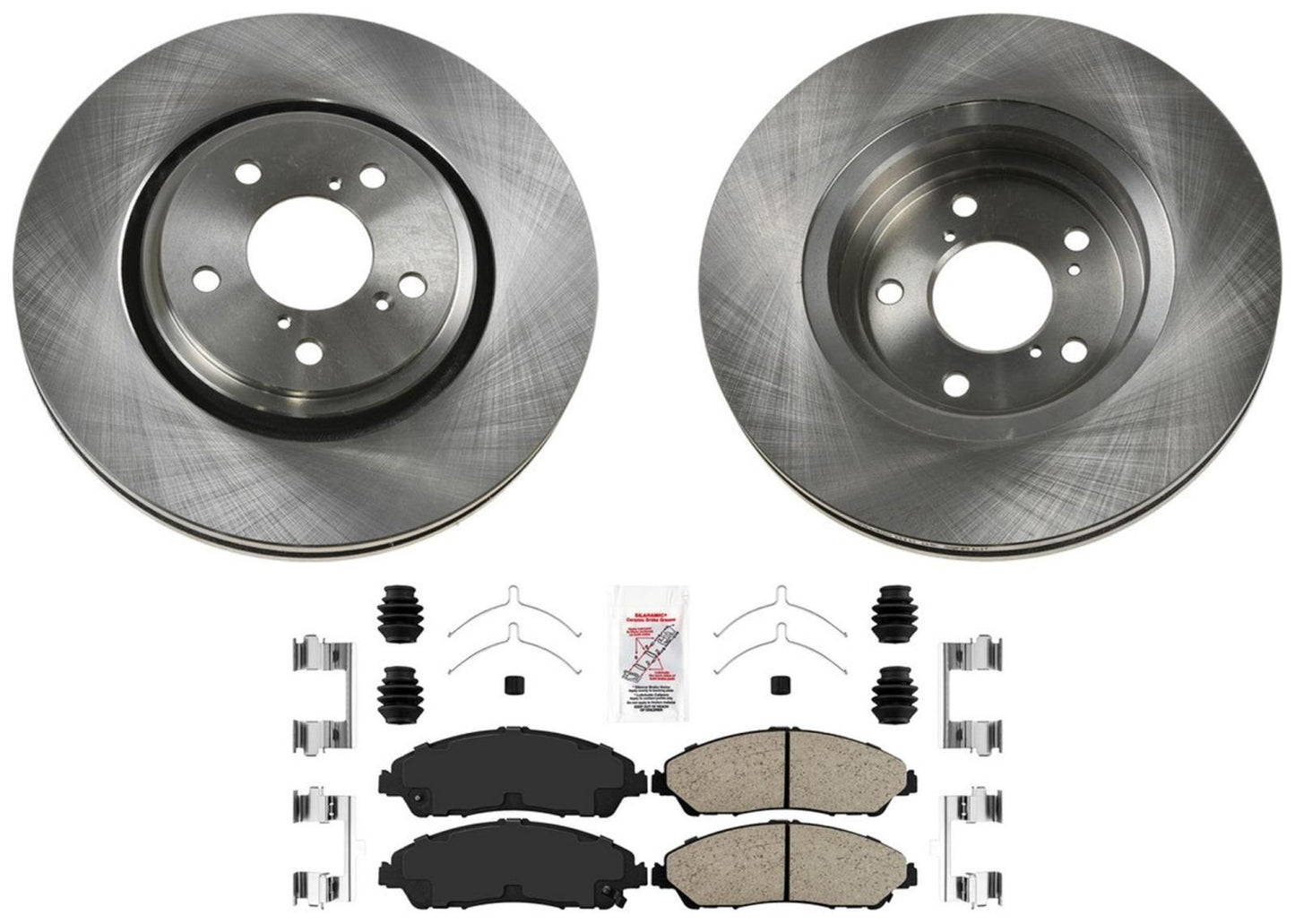 Front Disc Brake Rotors & Brake Pads for Acura MDX Hybrid 3.0L 2017 2019 2020