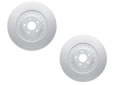 Front GEO Coated Rotors & EPS Brake Pads For Audi SQ7 SQ8 2020 2022 2025 400MM