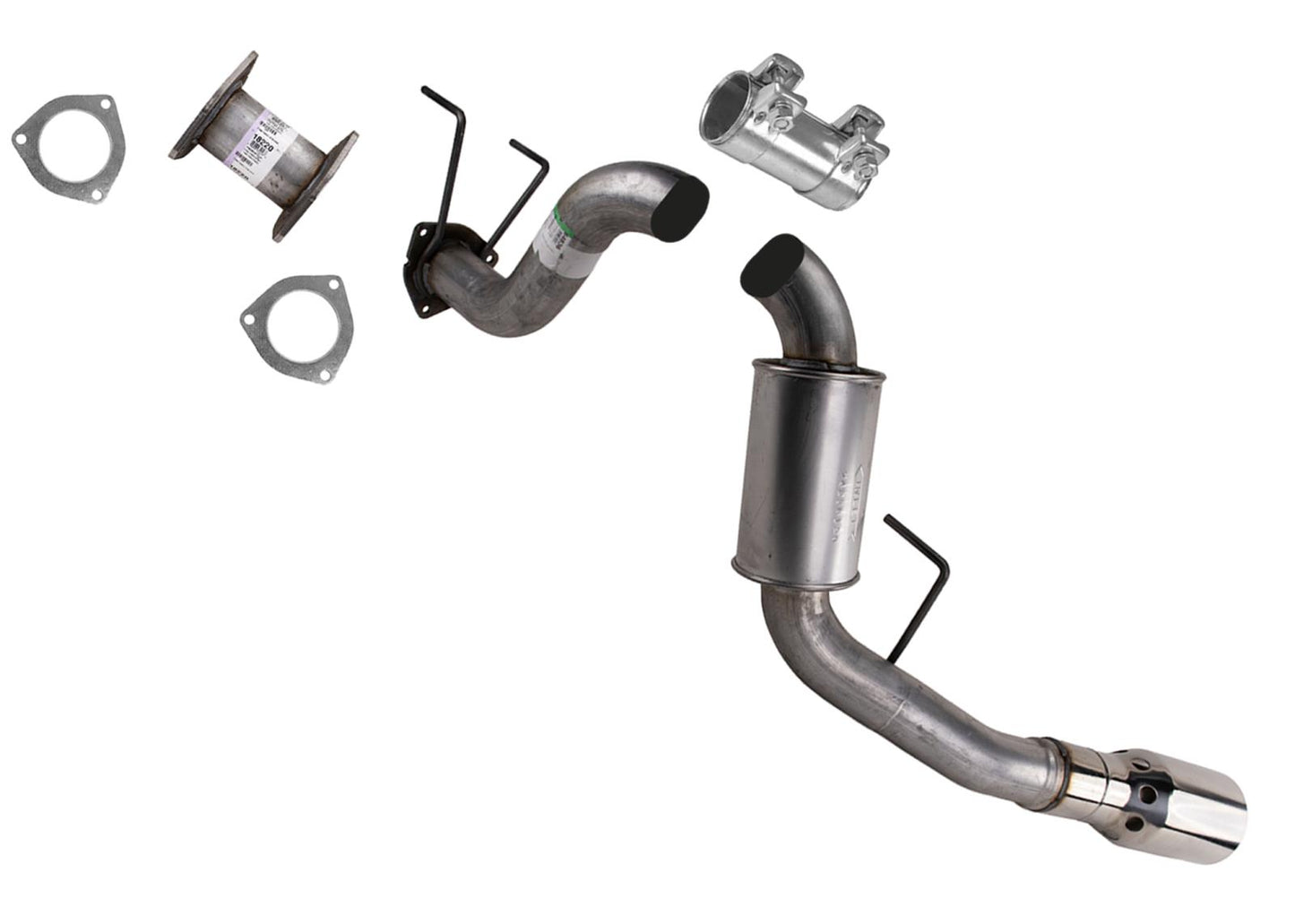Pipe Resonator Tail Pipe for Ford F250 148.0" Inch Wheelbase 6.7L Diesel 17-22