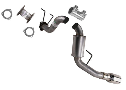 Pipe Resonator Tail Pipe for Ford F250 148.0" Inch Wheelbase 6.7L Diesel 17-22