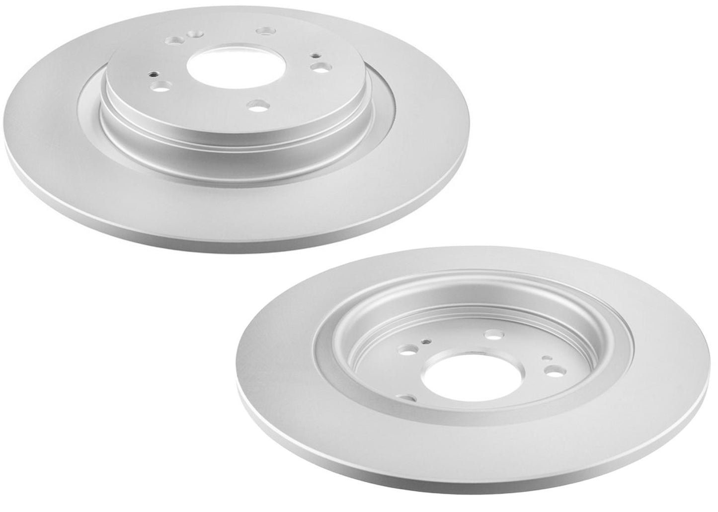 Rear Coated Disc Brake Rotors & Ceramic Brake Pad for Honda Pilot 2023 2024 2025