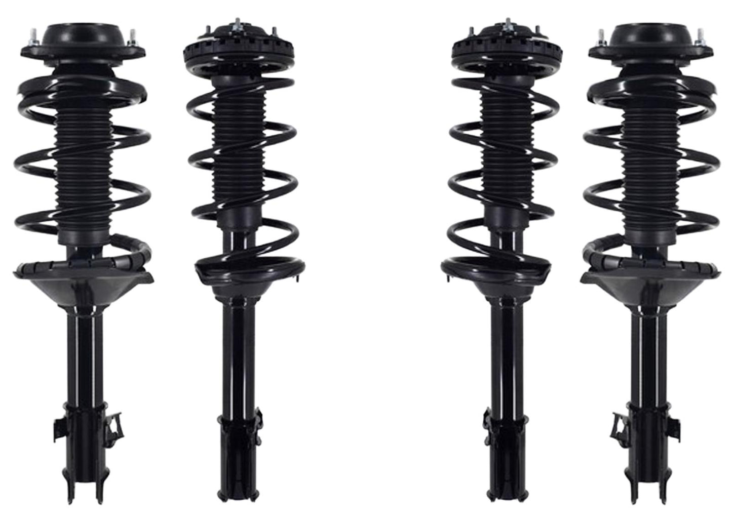 Front & Rear Complete Struts & Sway Bar Links For Subaru Forester 1998 2000 2002