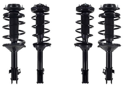 Front & Rear Complete Struts & Sway Bar Links For Subaru Forester 1998 2000 2002