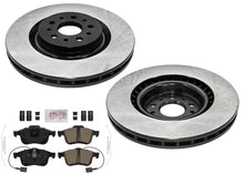 Carbon Fleet Duty Disc Brake Rotors Pads Sensor for RAM ProMaster City 14-22