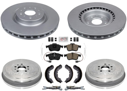 Fleet Duty Disc Brake Rotors Pads Rear Drums Shoes for RAM ProMaster City 14-22