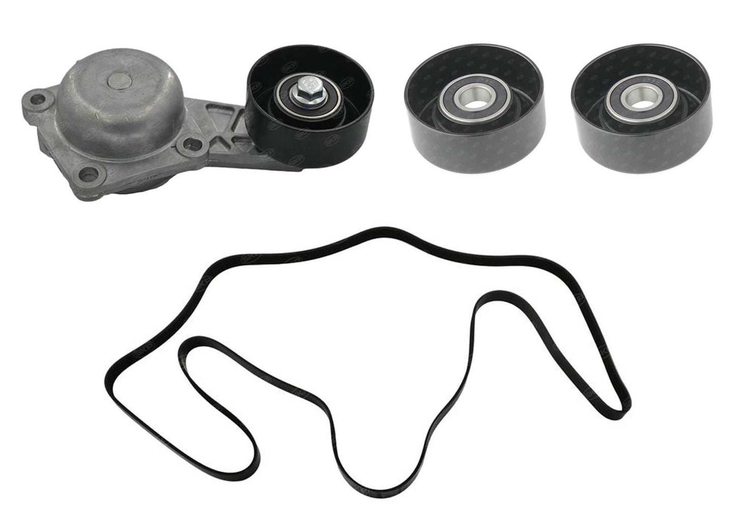 Belt Tensioner Pulley Serpentine Belt for Ford F250 Super Duty 6.2L 2011-2019