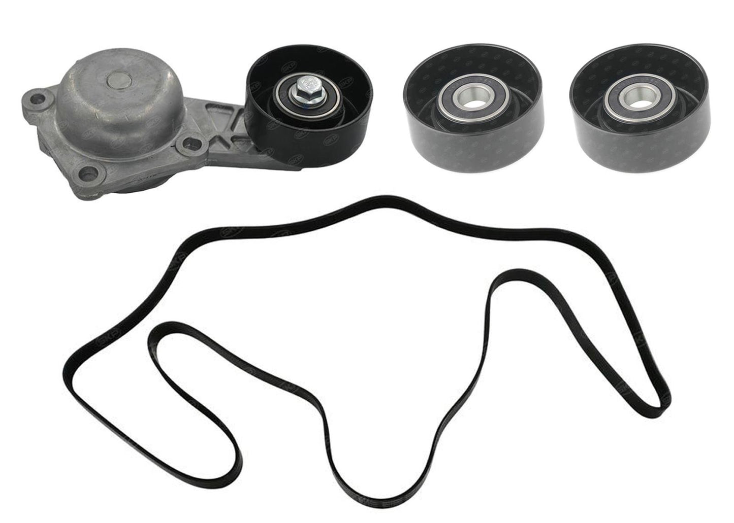 Belt Tensioner Pulley Serpentine Belt for Ford F150 Raptor 6.2L 2010 2011 2014