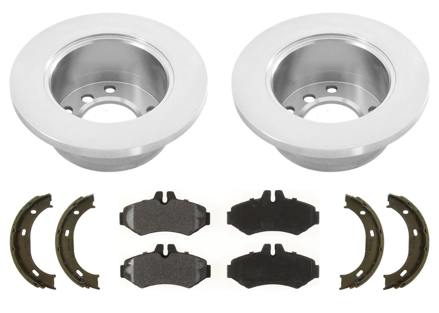 Rear Disc Brake Rotors Brake Pads & Shoes For Mercedes G55 AMG 2003 2005 2008