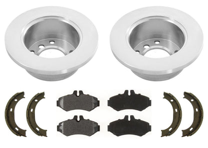Rear Disc Brake Rotors Brake Pads & Shoes For Mercedes G55 AMG 2003 2005 2008