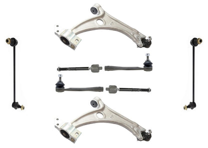 Front Lower Control Arms Ball Joints Tie Rods & Links For Audi TT Quattro 08-15