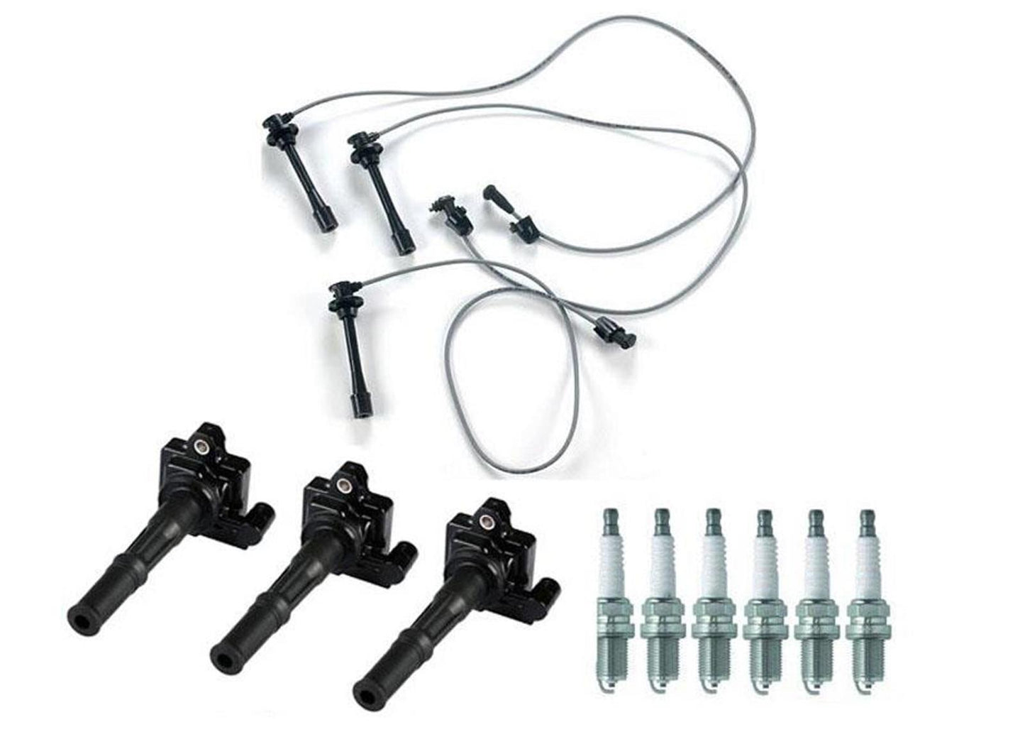 Ignition Coils Spark Plugs & Spark Plug Wires For Toyota 4Runner 3.4L 1996-2002