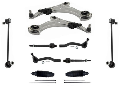 Front Control Arm Bushings Ball Joint Tie Rods Sway for Nissan Maxima 2009-2014