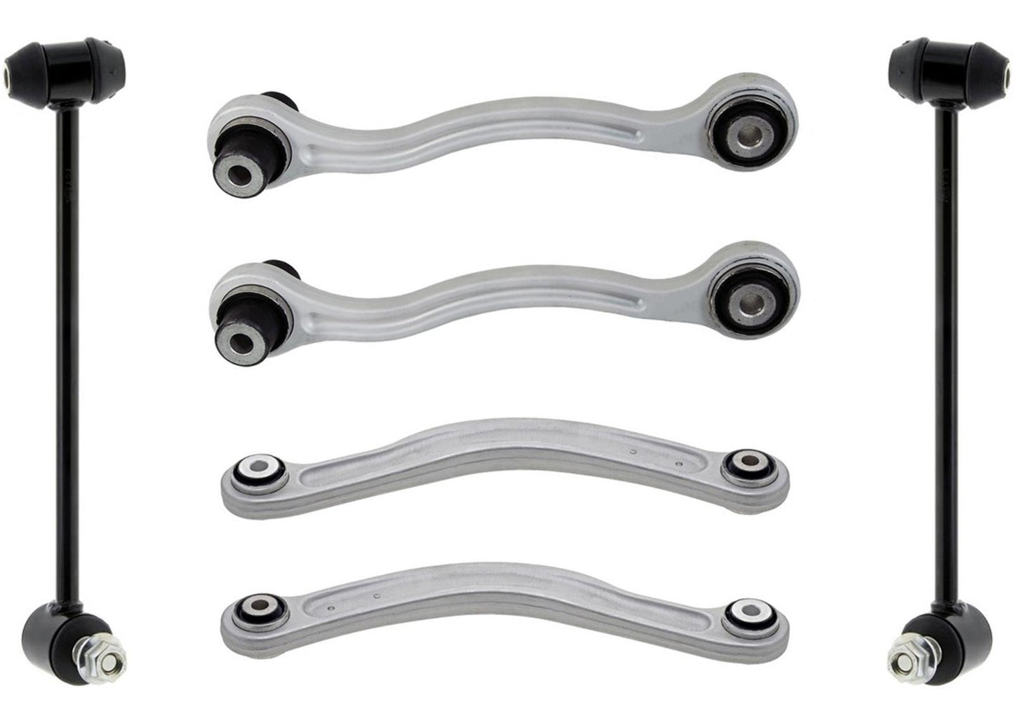 Rear Lower Upper Control Arms Sway Bar Links For Mercedes Benz C300 2008-2023