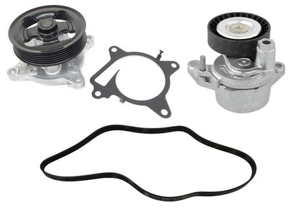 Engine Cooling Water Pump Pulley Belt Tensioner for Nissan Rogue 2014-2020 2.5L