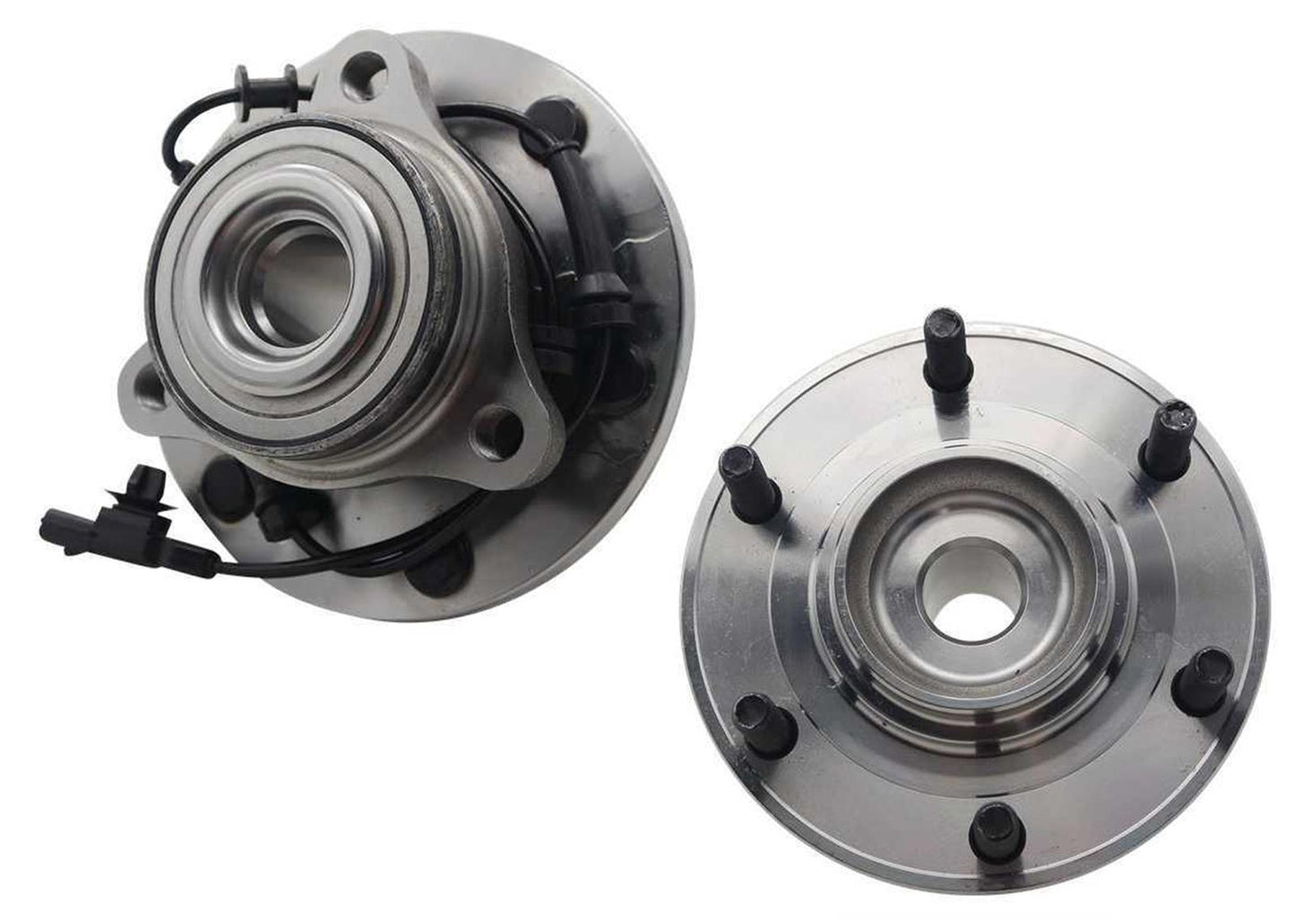 2 Front Wheel Bearings & Hub Assembly for Nissan Titan 2017-24 Rear Wheel Drive