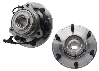 2 Front Wheel Bearings & Hub Assembly for Nissan Titan 2017-24 Rear Wheel Drive