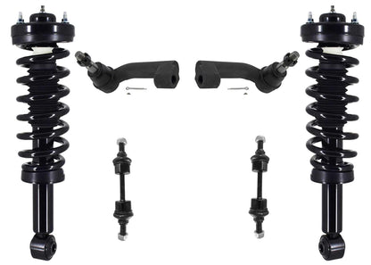 Front Coil Spring Struts Tie Rods for Ford F150 2009 2011 2013 Rear Wheel Drive