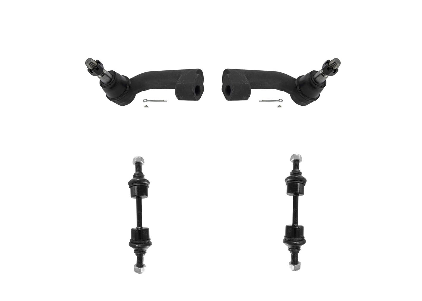 Front Coil Spring Struts Tie Rods for Ford F150 2009 2011 2013 Rear Wheel Drive