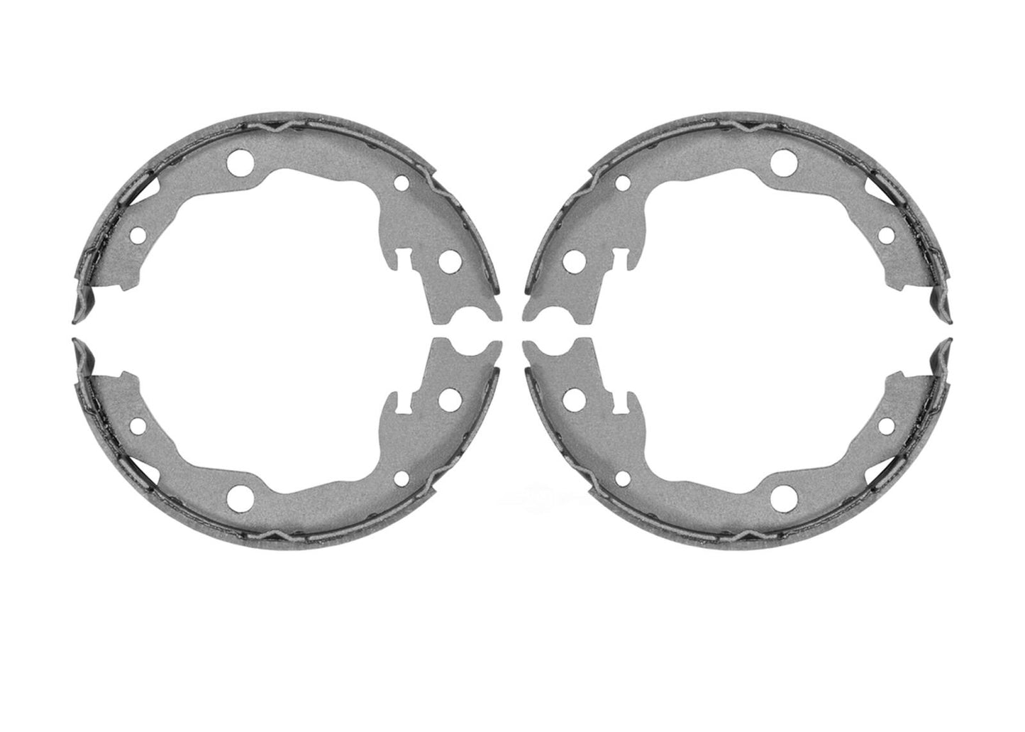 Rear Parking-Emergency Brake Shoes Set for Nissan Rogue 2008 2010 2011 2012 2013