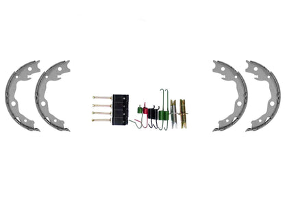 Front & Rear Ceramic Disc Brake Pads Shoes for Nissan Rogue 2008 2010 2012 2013