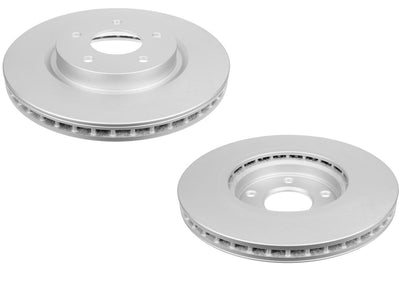 Front Coated Disc Brake Rotors & Pads for Nissan Rogue Sport 2017 2019 2020 2022