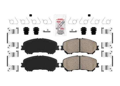 Front Coated Disc Brake Rotors & Pads for Nissan Rogue Sport 2017 2019 2020 2022