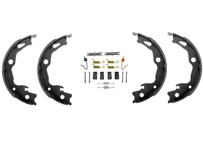 Front & Rear Ceramic Brake Pads Parking Shoes for Nissan Rogue 2017 2020 2022