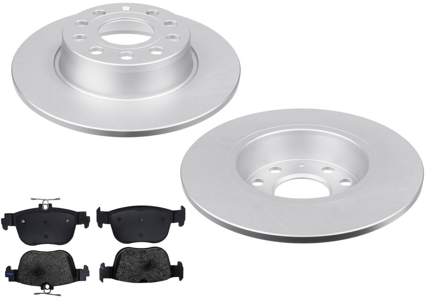 Rear GEO Coated Rotors & Brake Pads For Audi A3 A3 Quattro 2022 2023 2024 2025