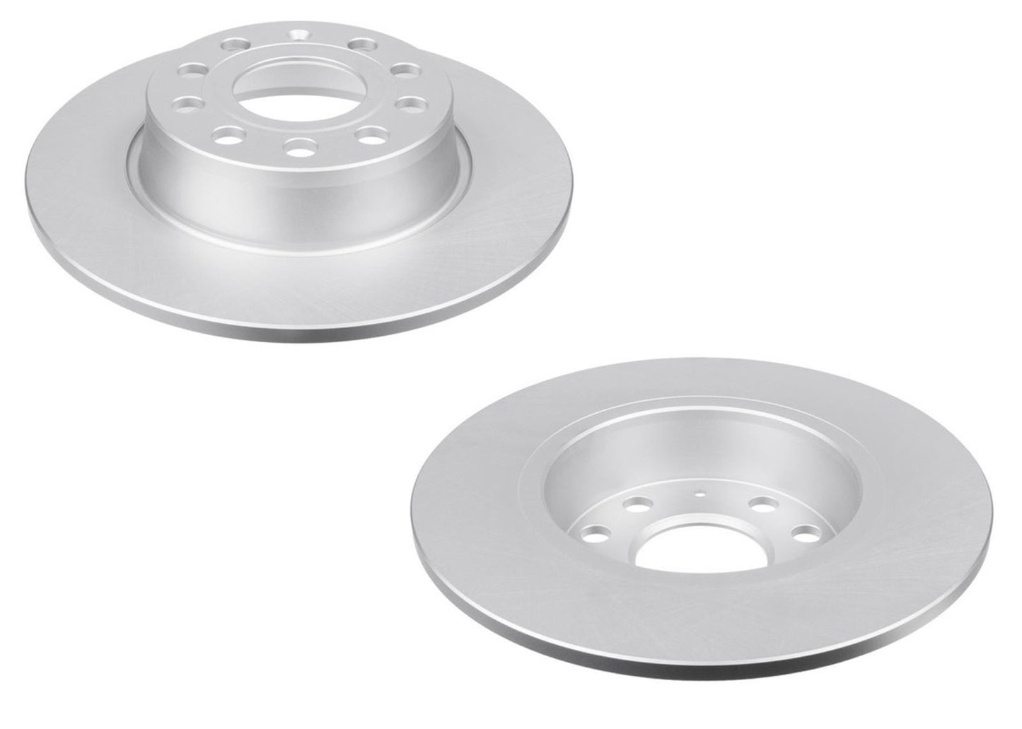 Rear GEO Coated Rotors & Brake Pads For Audi A3 A3 Quattro 2022 2023 2024 2025