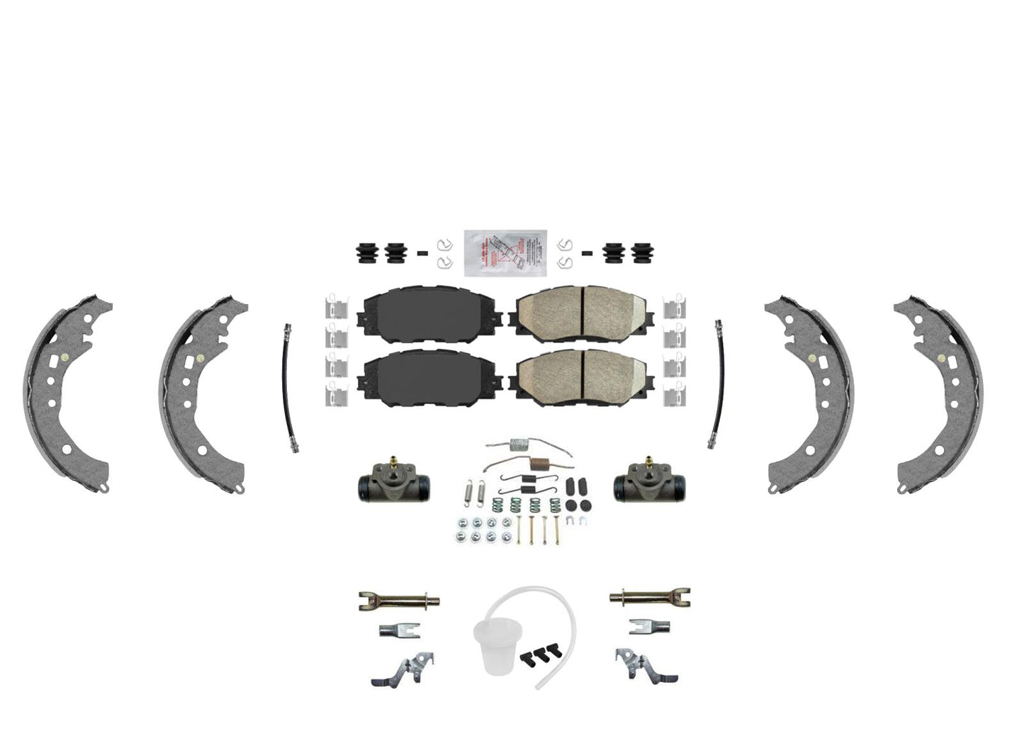 Disc Brake Rotors Brake Drums Shoes Cylinders Hardware for Scion xD 2008-2014