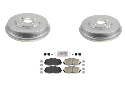 Rear Brake Drums Shoes Cylinders Hardware for Scion xD 2008 2010 2011 2012 2014
