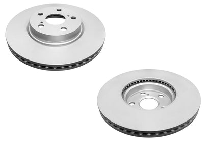Coated Front Disc Brake Rotors & Pads Hardware for Scion xD 2008 2010 2011 2014