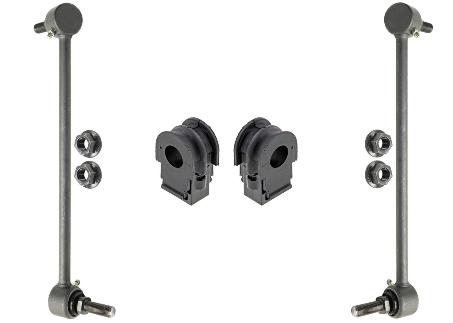 Front to Frame Stabilizer Bar Bushing & Link Kit For Nissan Rogue 2008-2013