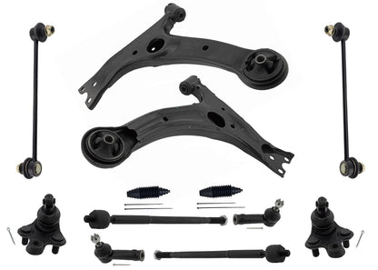 Control Arms BJ Tie Rod End Built in USA For Toyota Corolla 1.8L 2009 2010 2013
