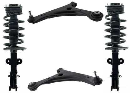 Front Coil Spring Struts Control Arms Tie Rods For Dodge Grand Caravan R/T 11-20
