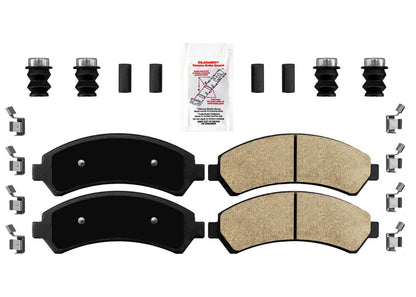 Front Coated Disc Brake Rotors & Pads for Chevrolet Blazer 1998 1999 2000 2005