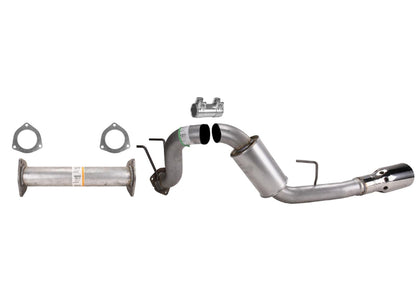 Pipe Resonator Tail Pipe for Ford F250 6.7L Diesel 11-16 156.2" Inch Wheelbase