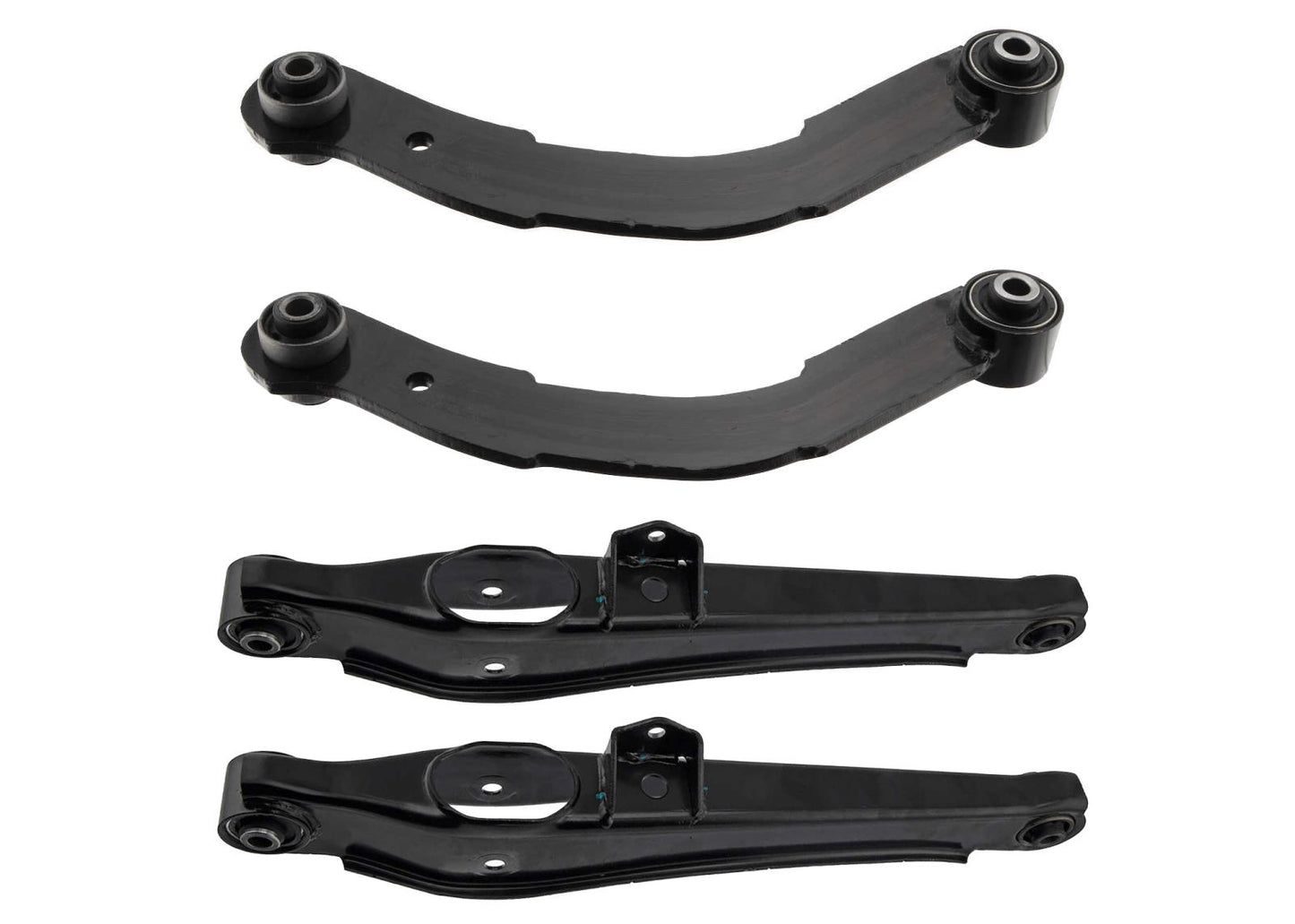(4) Brazos de control traseros superiores e inferiores para Compass Patriot 07-12 calibre 07-15