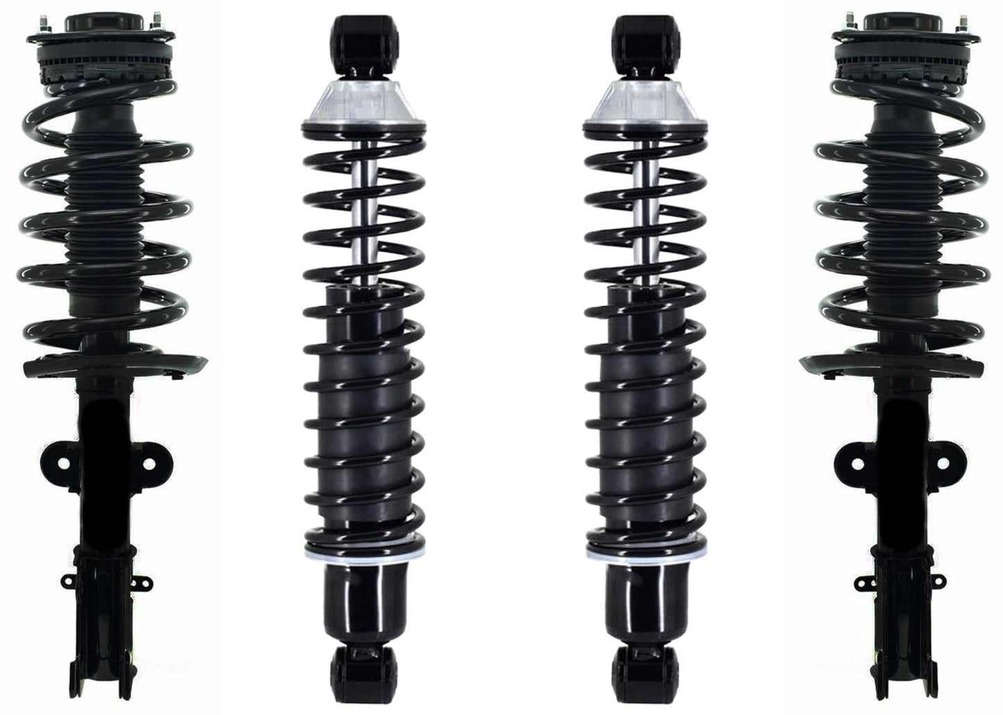 Front & Rear Coil Spring Struts Assembly For Ram C/V Cargo Van 2012 2013 2015
