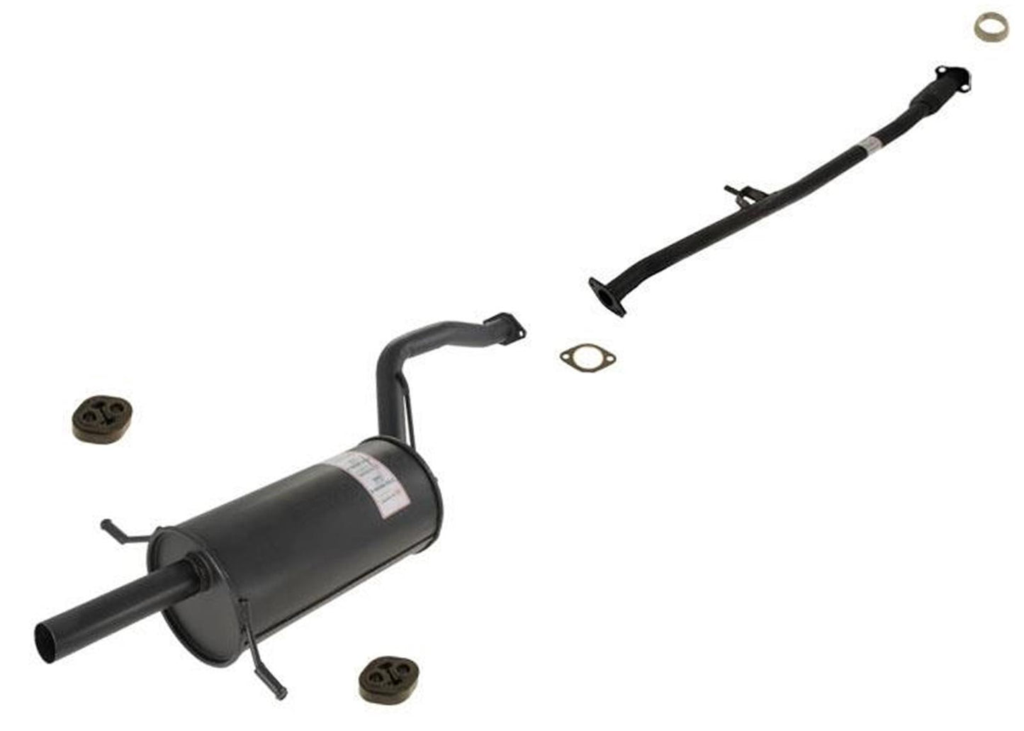 Muffler Exhaust System For 1995-1999 Legacy & Outback Wagon All Wheel Drive